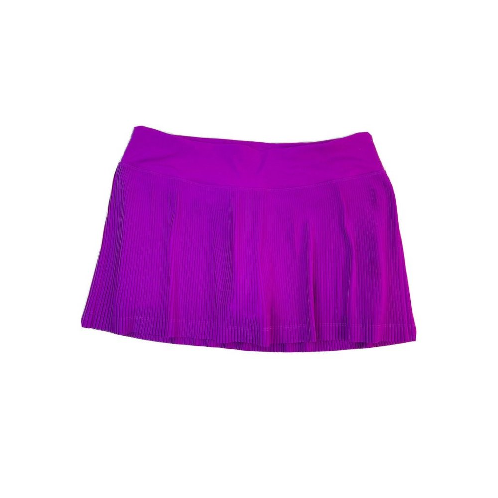 lululemon athletica Pleated Mini Skirt in Mauve Pink